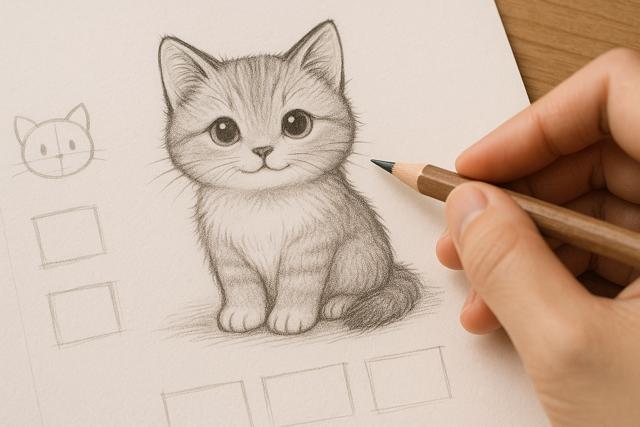 cat_pencil_sketch_