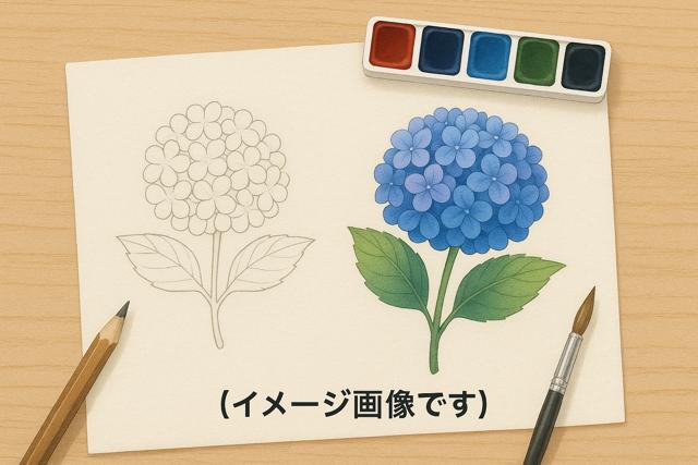 hydrangea_drawing_tutorial
