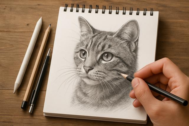 realistic_cat_pencil_drawing