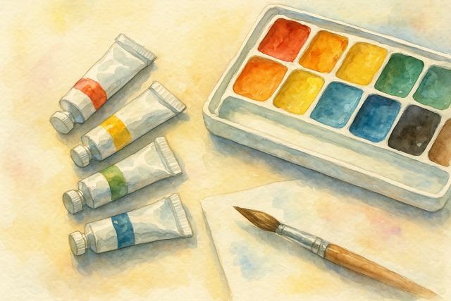 watercolor-paint-tubes-palette